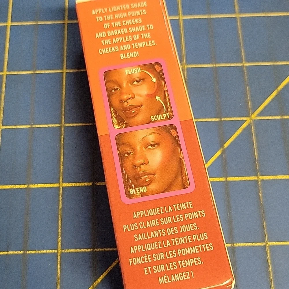 NYX Professional Makeup Wonder Stick Blush dual-ended cream New Sealed Box 4g